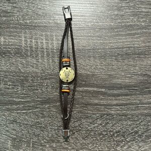 Taurus Zodiac Sign Leather Bracelet for Men and Women